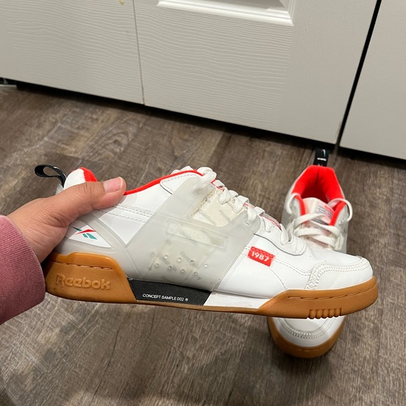 Reebok Classic Mens Size 8 Rare 1987 Concept Sample 002 White - Picture 11 of 12